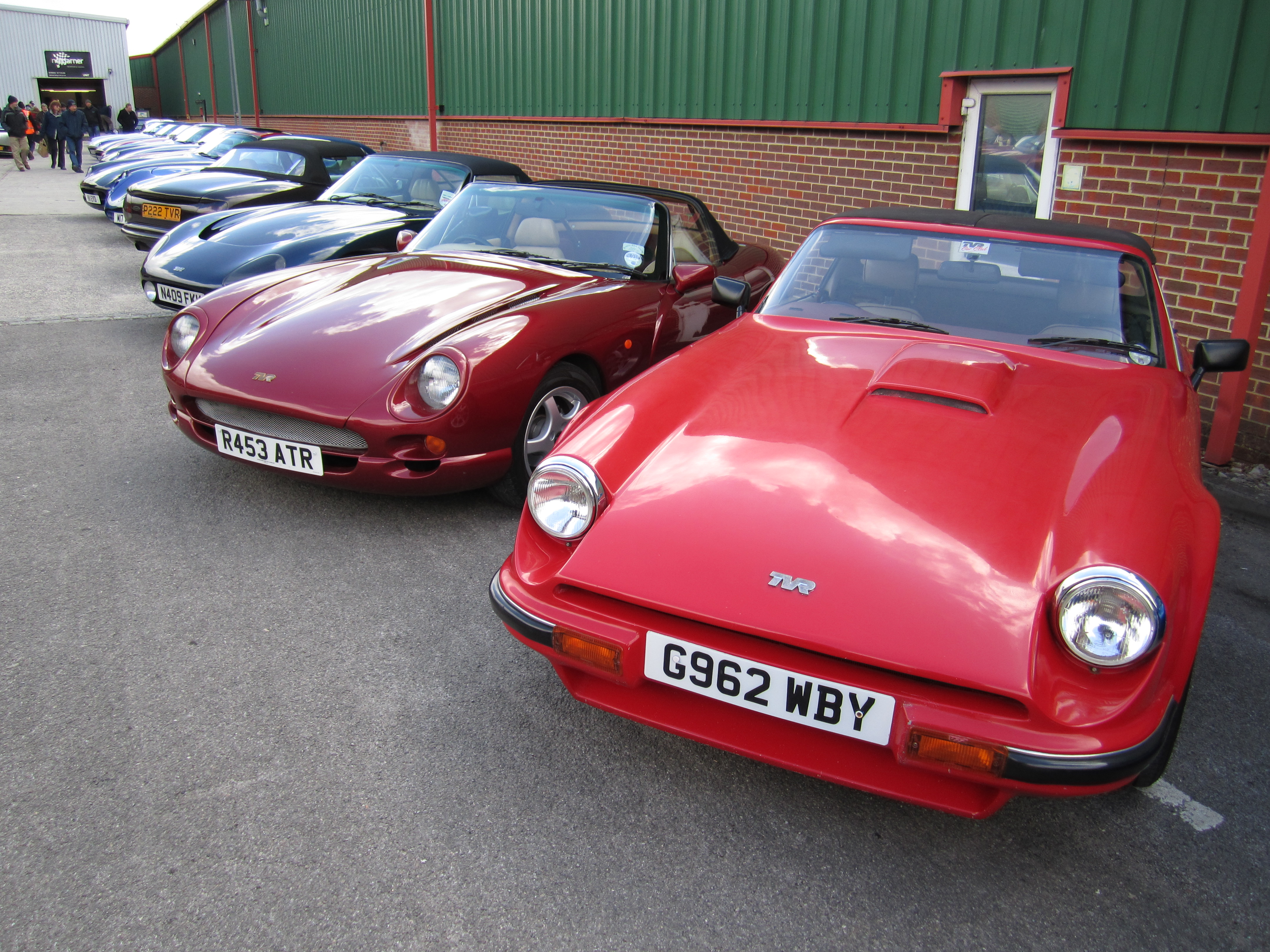 TVR’s lined up