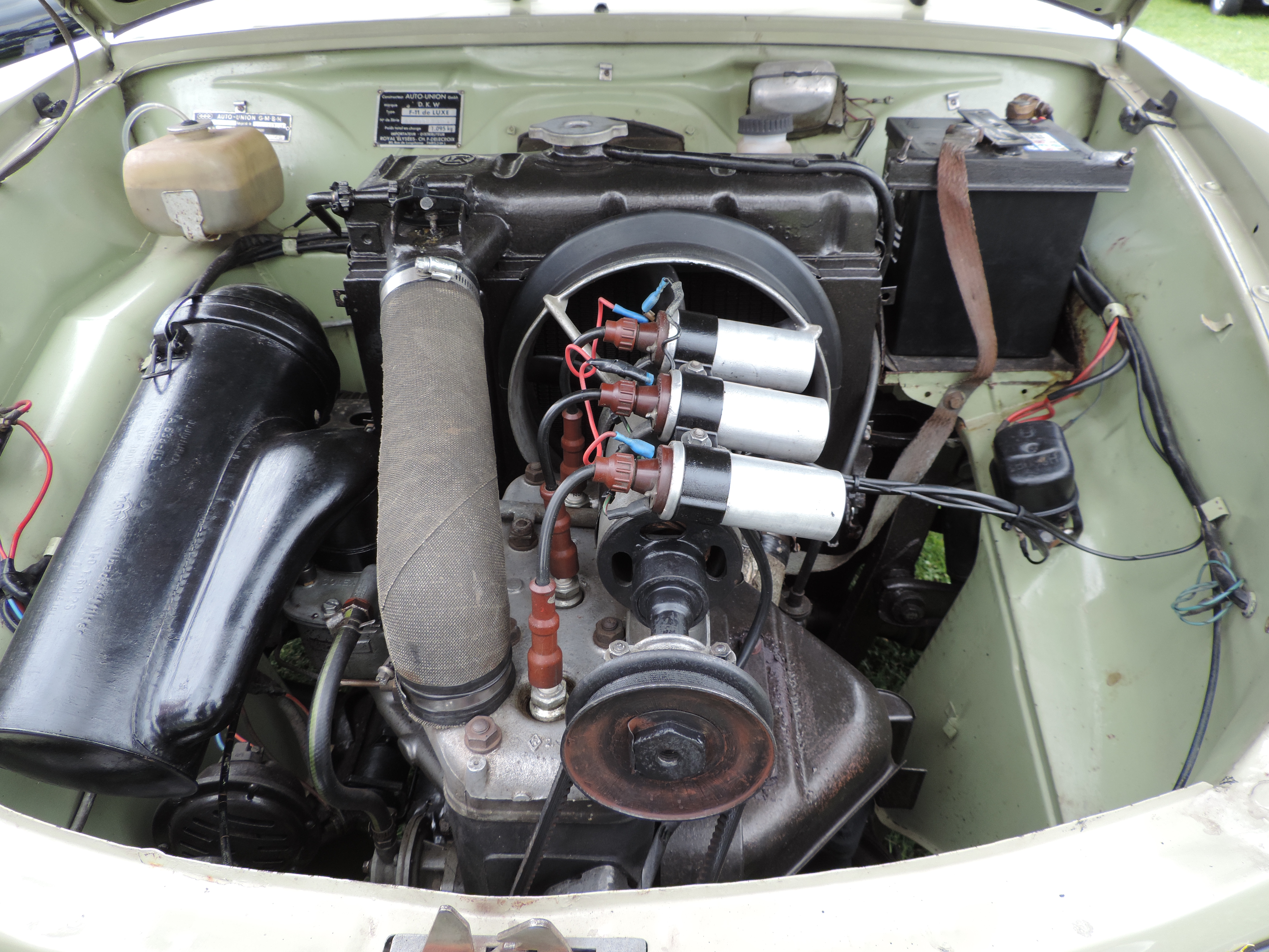 DKW 750cc 2-Stroke Engine